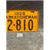 Image 3 : 1929 Saskatchewan License Plate