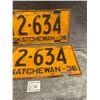 Image 3 : 1936 Saskatchewan License Plate