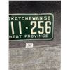 Image 3 : 1956 Saskatchewan License Plate - farm