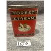 Forest and Stream pocket tobacco tin - 10 cent
