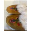 Image 3 : Hand Crafted Beaded Moccasins - 10" heel to toe