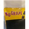 Image 3 : Nu Grape tin menu board sign - embossed, 1960's, original, 27"x19"