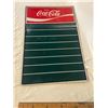 Coca-Cola menu board sign - masonite, 24"x16"