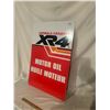XR4 Motor Oil 2-sided tin sign - 36"x24"