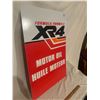 Image 2 : XR4 Motor Oil 2-sided tin sign - 36"x24"