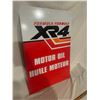 Image 3 : XR4 Motor Oil 2-sided tin sign - 36"x24"