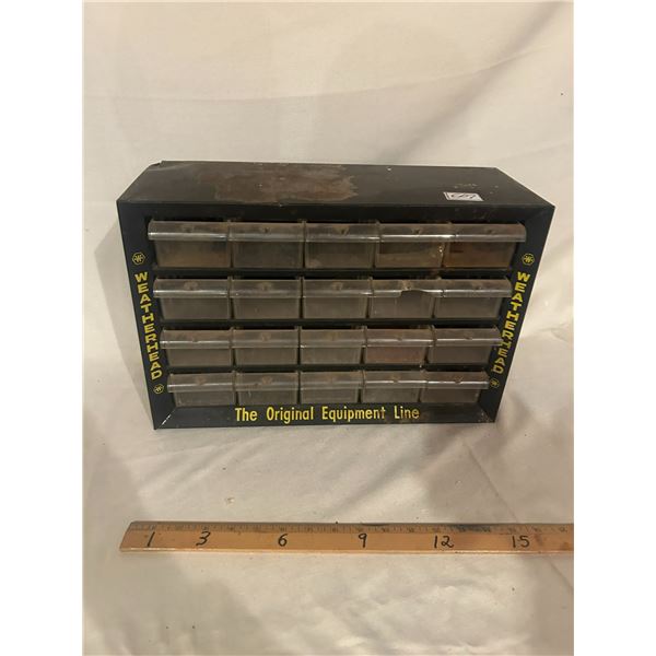 Weatherhead shop cabinet - small, 17"x11"x6"