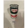Co-op 1 quart oil tin - full, Federated Co-op