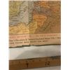 Image 4 : Red Indian war map - March 12/1940, very rare, 18"x20", should be framed