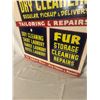 Image 2 : PA Dry Cleaners sign - on masonite, 36"x24"