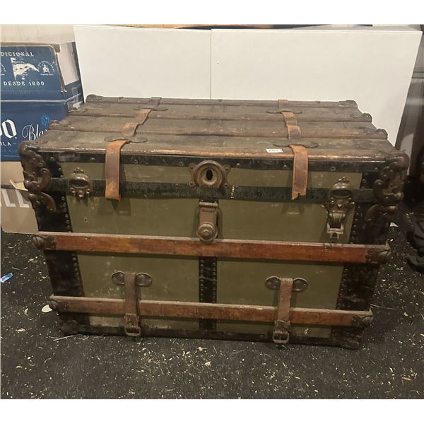 Steamer Trunk - original, 34"W x 21"D x 22"H