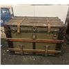 Image 1 : Steamer Trunk - original, 34"W x 21"D x 22"H