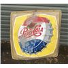Image 1 : Pepsi cola tin sign - 41"x41", from old general store