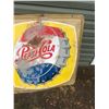 Image 5 : Pepsi cola tin sign - 41"x41", from old general store
