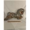 Carnival ride metal horse - 30"x18", rare piece