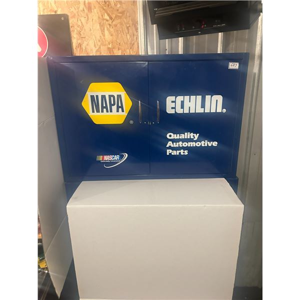 Echlin shop cabinet - NAPA Nascar 2 door, 33"x22"x17", 1 of 3