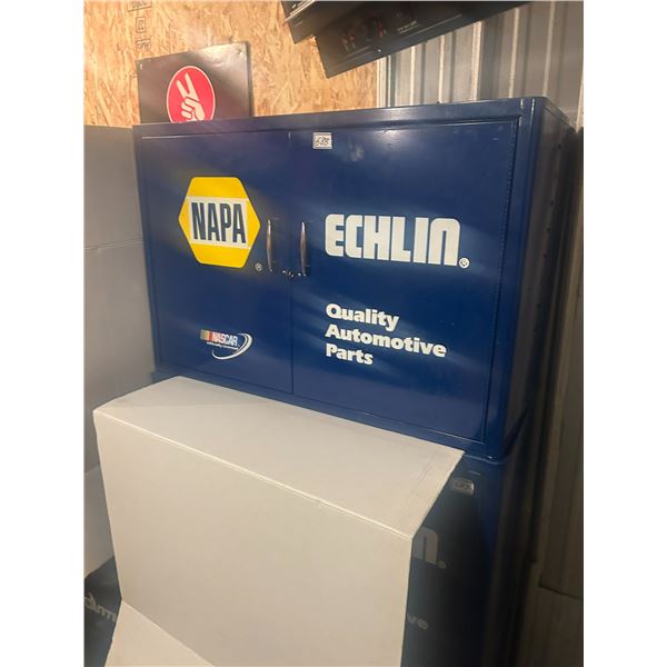 Echlin shop cabinet - NAPA Nascar 2 door, 33"x22"x17", 2 of 3