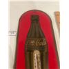 Image 2 : Coca-Cola thermometer - raised bottle, 16"x7", patent 1923