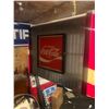 Image 3 : Coca-Cola swag lamp made from old soda fountain - some damage, 14"x15", works