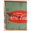 Image 2 : Coca-Cola vintage clock - fishtail logo, no front glass, working