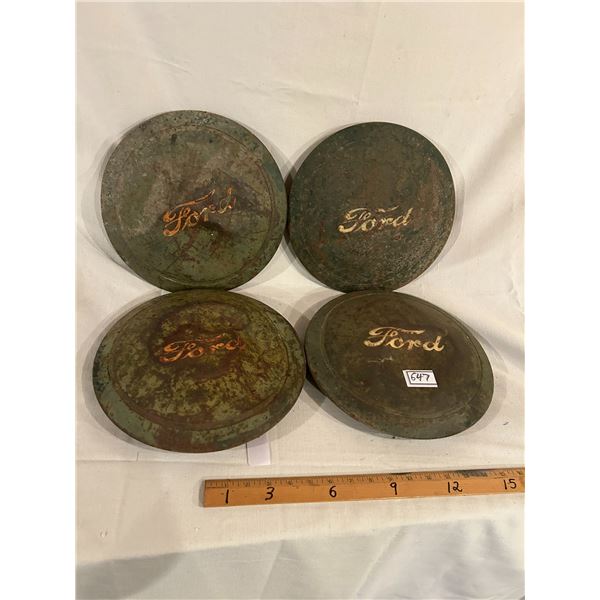4 Ford hub caps - 1945-1947