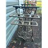 Image 4 : Sewing Machine cast iron base with metal side shelves