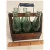 Image 4 : Coca-Cola 6 bottle carrying case with 5 bottles