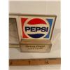Image 2 : Pepsi Cola vintage soda shop clock - working, 13"x7-1/2"