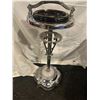 Chrome floor ashtray - 27"H