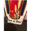 Image 2 : Opera tin soda pop sign - rare, 53"x17"