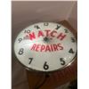 Image 10 : Watch Repairs clock - 14-1/2" across, working, original, Neon Ray Clock Comp., with original box