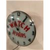 Image 3 : Watch Repairs clock - 14-1/2" across, working, original, Neon Ray Clock Comp., with original box