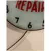 Image 4 : Watch Repairs clock - 14-1/2" across, working, original, Neon Ray Clock Comp., with original box