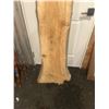 Image 2 : Live Edge Board - 76"L x 18"W x 2-1/2"thick, great piece for any project