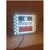 Image 4 : Mopar light-up sign - plastic frame, 20-1/2"x16-1/2", working