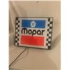 Image 5 : Mopar light-up sign - plastic frame, 20-1/2"x16-1/2", working
