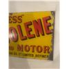 Image 7 : 2-sided Ford Motor Oil and Peerless Gasolene porcelain sign - Mfg: Bruton, Palmer's Green, London, E