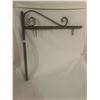 Wrought Iron vintage sign holder - 32"H x 29"W