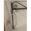 Image 3 : Wrought Iron vintage sign holder - 32"H x 29"W