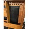 Image 15 : Delaval parts cabinet - oak, from Nokomis general store, very rare piece, metal front, 26"x18-1/2"x1