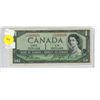 Image 1 : 1954 One Dollar (Bank of Canada) (Devil Face)