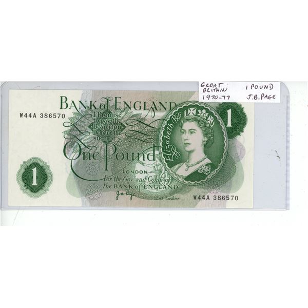 One Pound (Bank of England)