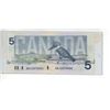 Image 2 : 1986 Five Dollars (Bank of Canada)