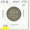 Image 2 : 1917 Silver Twenty-Five Cents (New Foundland)