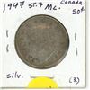 Image 2 : 1947 Silver Fifty Cents (Canada)