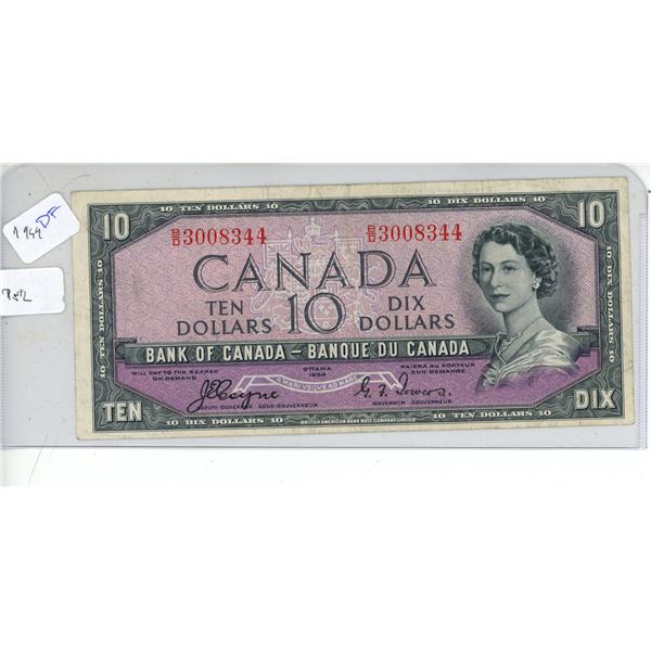 (1954) Ten Canada Dollars (Devil Face)