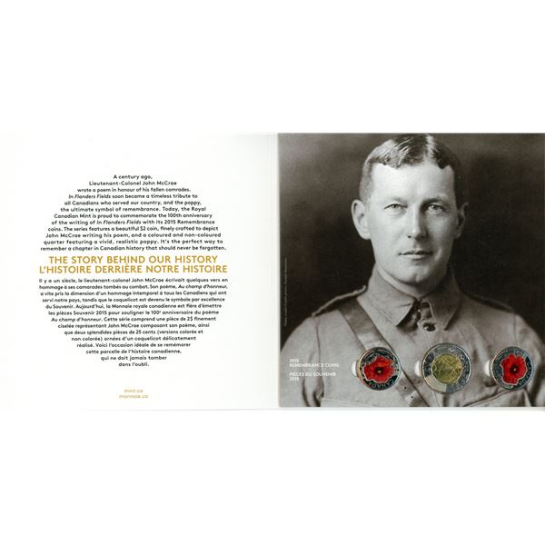 2015 Remembrance Coins