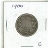 1900 Silver Twenty-Five Cents Canada