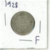 1928 Silver Twenty-Five Cents Canada