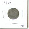 Image 1 : 1934 Silver Ten Cents Canada